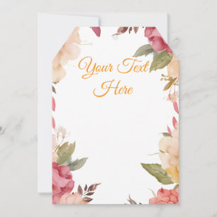 Create Your Own personalize Holiday Card