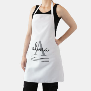 Create Your Own Personalize Monogram Apron