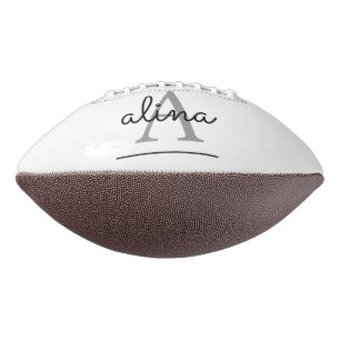 Create Your Own Personalize Monogram Football