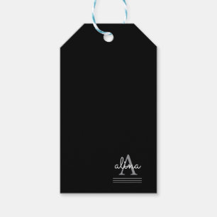 Create Your Own Personalize Monogram Gift Tags