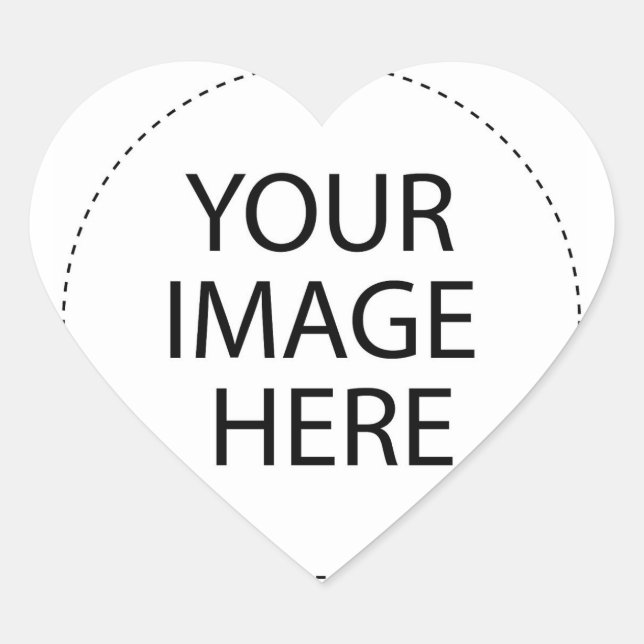 CREATE YOUR OWN - PERSONALIZE THIS HEART STICKER (Front)