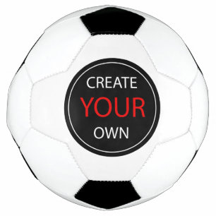 Create Your Own - Personalized, branded / Custom Soccer Ball