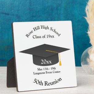 Create Your Own Personalized Class Reunion Sign Plaque