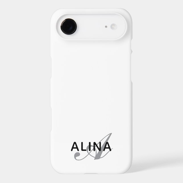 Create Your Own Personalized Name Monogram Slim (Back)