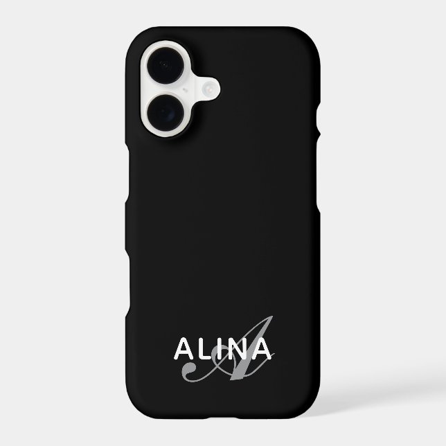 Create Your Own Personalized Name Monogram Slim (Back)