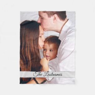 Create Your Own Personalized Photo Fleece Blanket