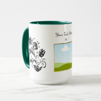 Create Your Own personalized Template Text Mug