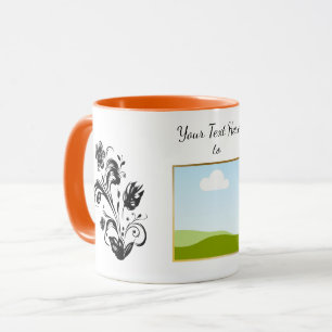 Create Your Own personalized Template Text Mug