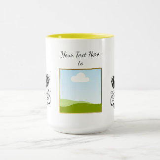 Create Your Own personalized Template Text Mug