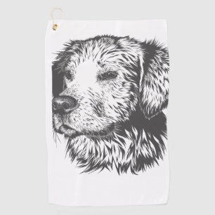 Create Your Own Pet Dog Customised Golf Towel