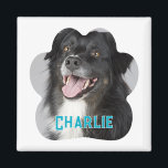 Create Your Own Pet Dog Photo Magnet<br><div class="desc">Introducing the Create Your Own Pet Dog Photo Magnet, the perfect way to showcase your beloved furry friend wherever you go! Personalise your magnet with a favourite photo of your dog, beautifully monogrammed with their name. This versatile accessory is ideal for proudly displaying on your car, refrigerator, or dishwasher, adding...</div>