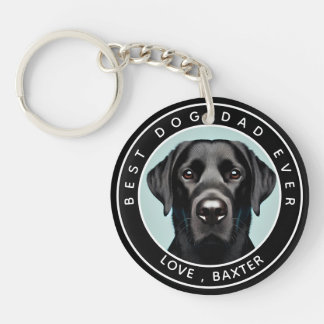 Create Your Own Pet Dog Photo Personalised Key Ring