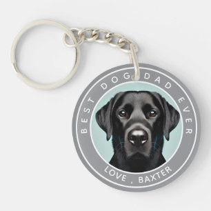 Create Your Own Pet Dog Photo Personalised Key Ring