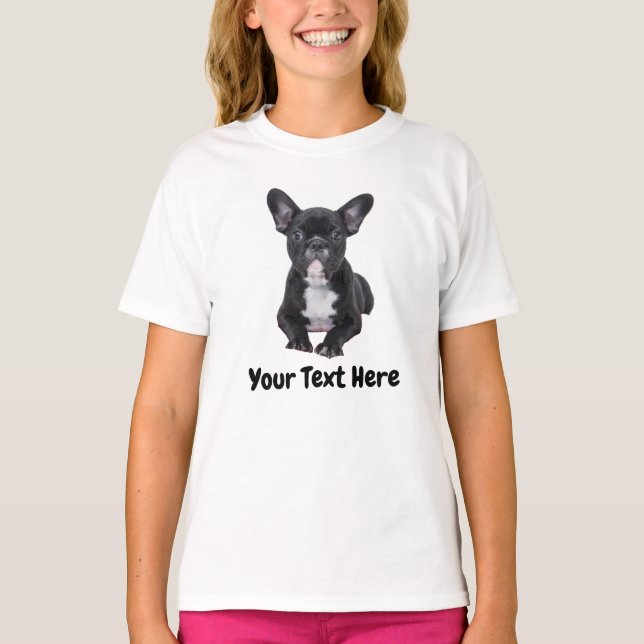 Create Your Own Pet Dog Photo T-Shirt (Front)