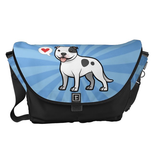 Create Your Own Pet Messenger Bag (Front)