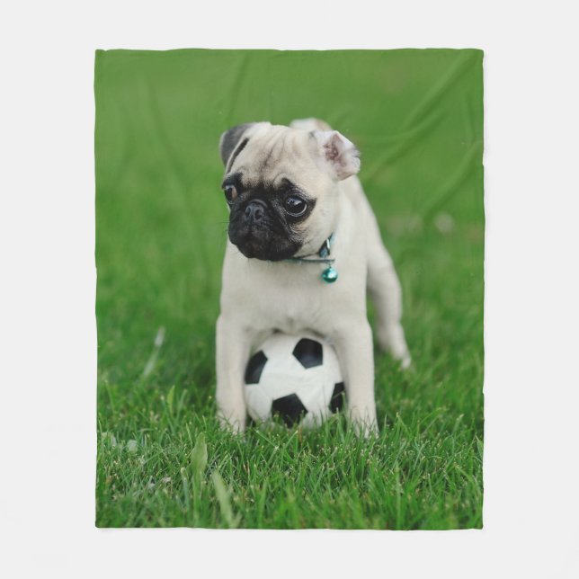 Create Your Own Pet Photo Custom Picture Fleece Blanket (Front)