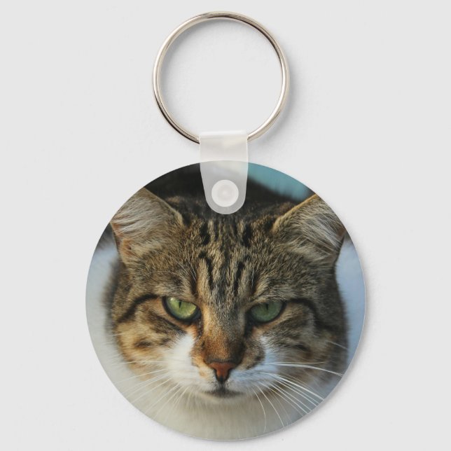 Create Your Own Pet Photo Custom Picture Gift Key Ring (Front)