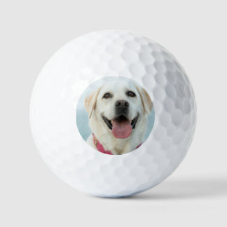 Create Your Own Pet Photo Custom Picture Golf Balls
