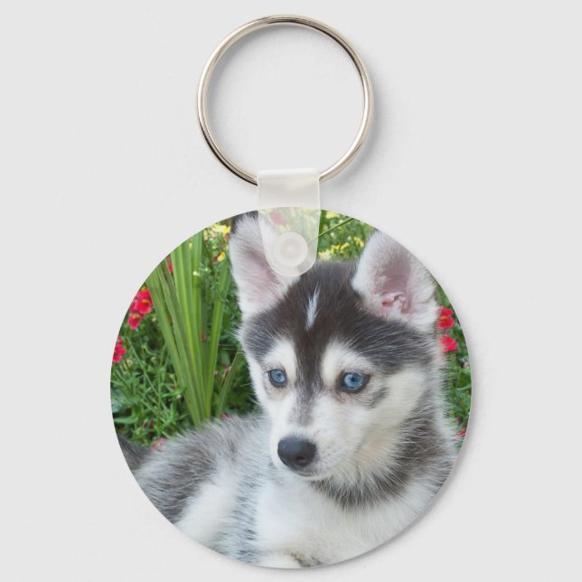 Create Your Own Pet Photo Custom Picture Key Ring (Front)