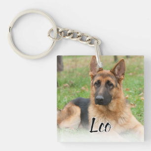 Create Your Own Pet Photo Custom Picture Name Key Ring