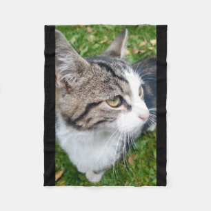 Create your own pet photo fleece blanket