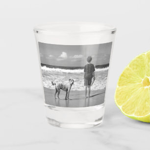 Create Your Own Pet Photo Shot Glass Gift