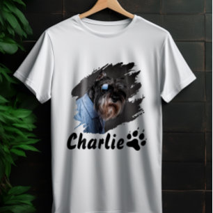 create your own pet shirt idea here custom photo