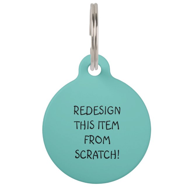 Create Your Own Pet Tag (Front)