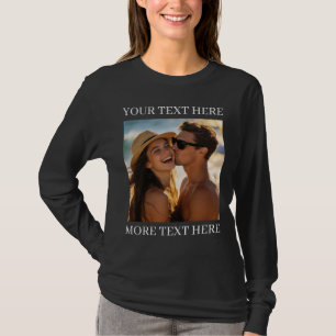 Create Your Own Photo and Text T-Shirt