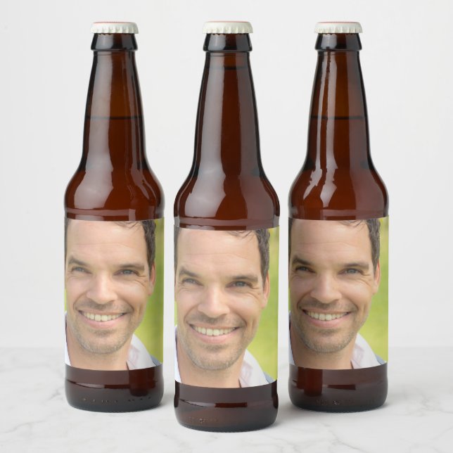 Create your own photo beer bottle label (Bottles)