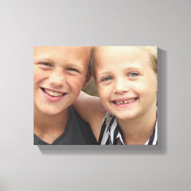 Create Your Own Photo Canvas Print (Front)
