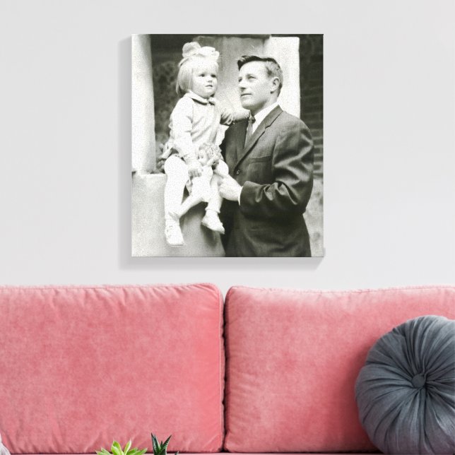 Create Your Own Photo Canvas Print (Insitu(LivingRoom))