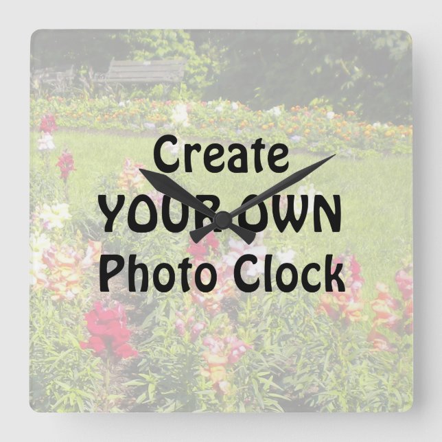 Create Your Own Photo Clock (Front)