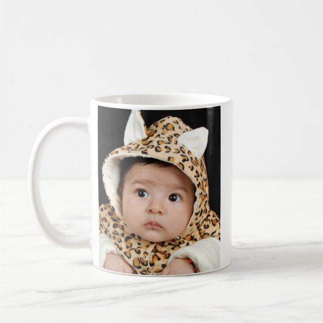 CREATE YOUR OWN PHOTO COFFEE MUG (Left)