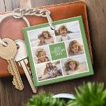 Create Your Own Photo Collage - 6 photos Monogram Key Ring<br><div class="desc">Use up to six square photos to create a unique and personal gift. If you need to adjust the pictures,  click on the customise tool to make changes. Photo Credit: Photography © Storytree Studios,  Stanford,  CA</div>