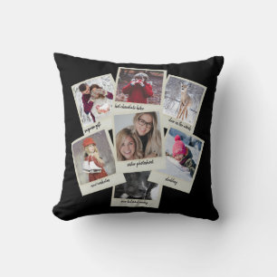 Create your own photo collage cushion