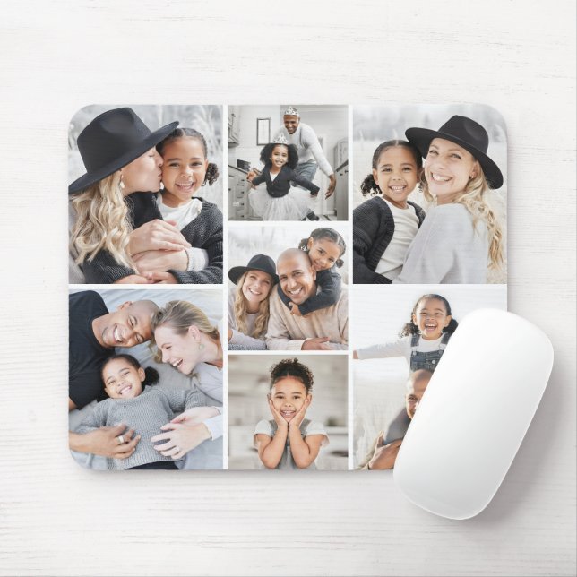 Create Your Own Photo Collage Mouse Pad (With Mouse)