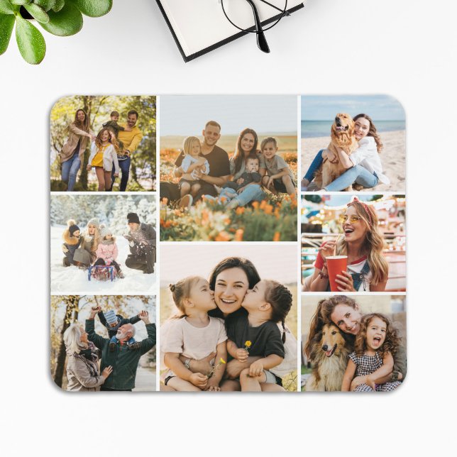 Create Your Own Photo Collage Mouse Pad (Creator Uploaded)