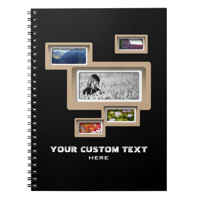 Create-Your-Own Photo Collage Notebook (Front)