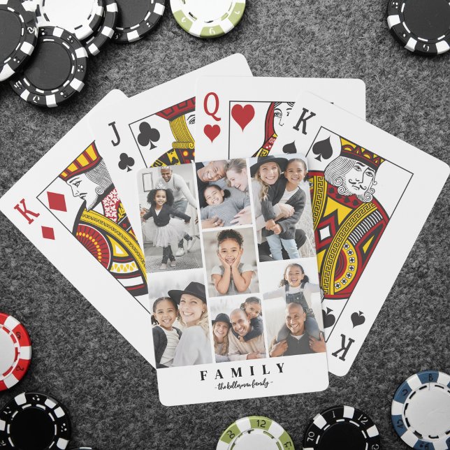 Create Your Own Photo Collage Playing Cards (Create Your Own Photo Collage Poker Cards)