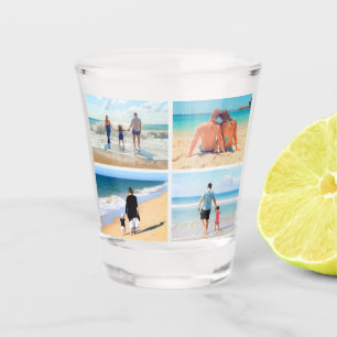 Create Your Own Photo Collage Shot Glass Gift