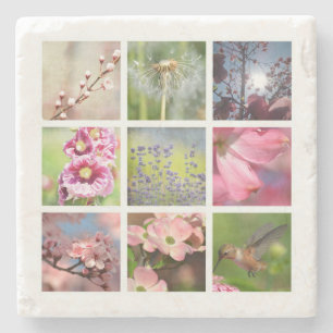 Create Your Own Photo Collage Stone Coaster