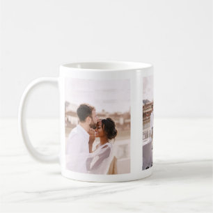 Create Your Own Photo Collage Wedding Newlywed   Coffee Mug