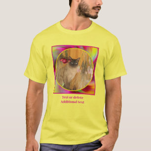 Create Your Own Photo Colored Swirls Frame  T-Shirt