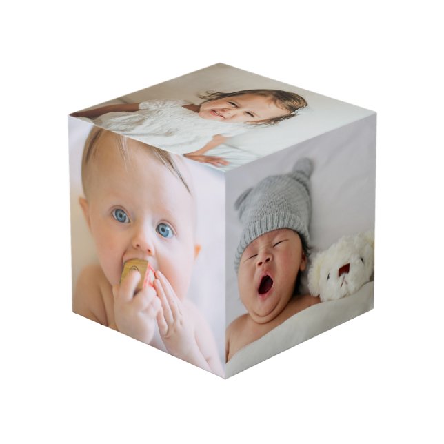 Create Your Own Photo Cube Online 5 Sided Picture (Front Angled)