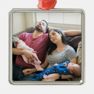 Create Your Own Photo Custom Pic DIY Family Metal Tree Decoration