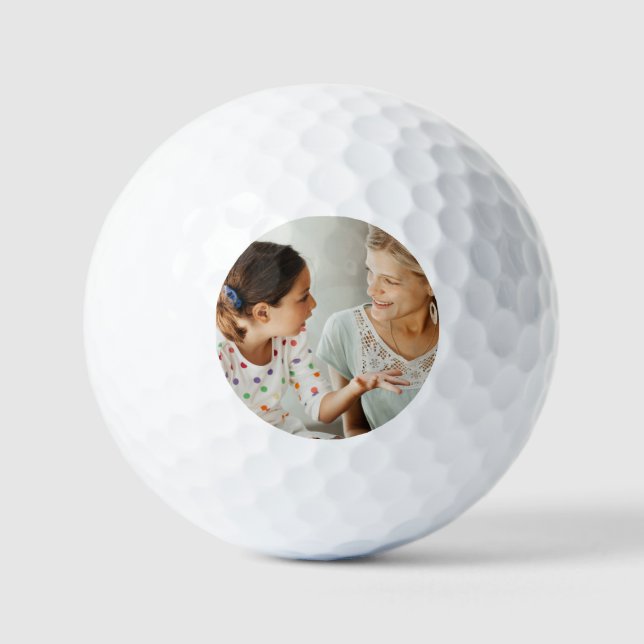 Create Your Own Photo Custom Pic DIY Golf Balls (Front)