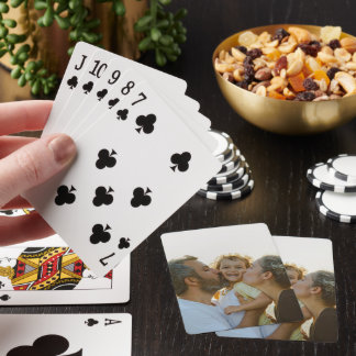 Create Your Own Photo Custom Pic DIY Playing Cards