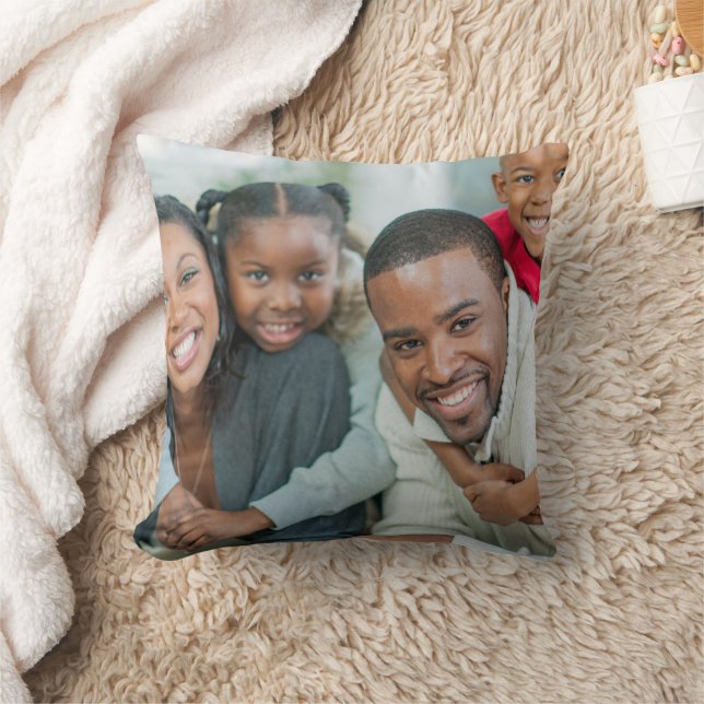 Create Your Own Photo Custom Pic Double Sided Cushion (Blanket)