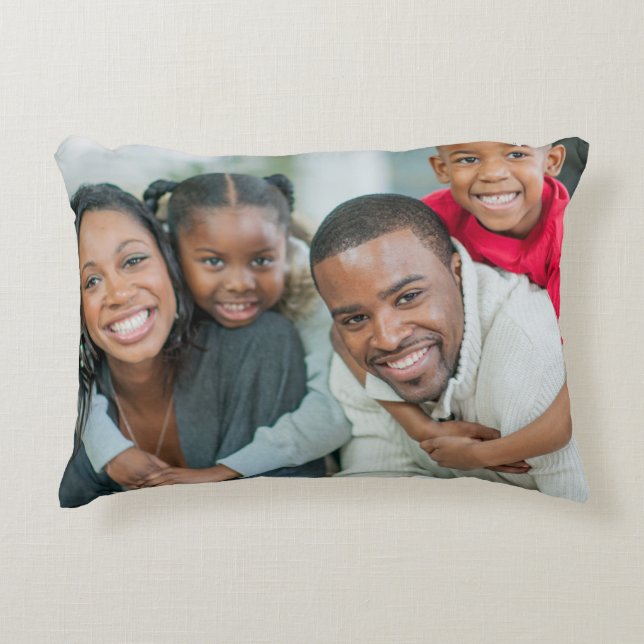 Create Your Own Photo Custom Pic Double Sided Decorative Cushion (Front)
